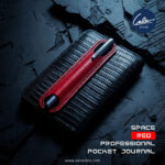 نوت بوک جیبی چرم طبیعی