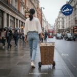 چرخ خرید حصیری دست باف