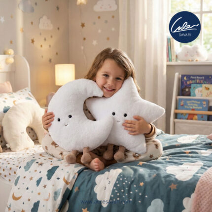 کوسن ماه و ستاره اتاق کودک