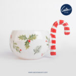 ماگ بزرگ دستساز آدم برفی کریسمس