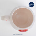 ماگ دست ساز قلبی با آویز قلب