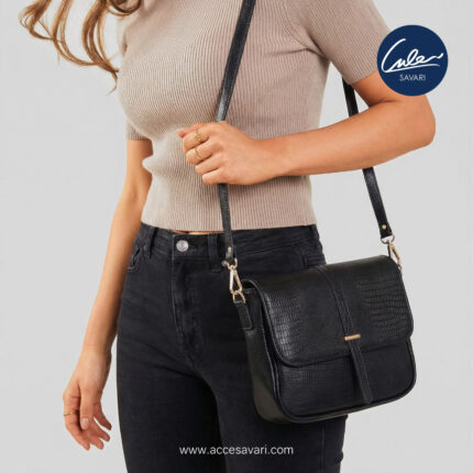 LEA-18-کیف-دوشی-زنانه-چرم-طبیعی-اکسسواری